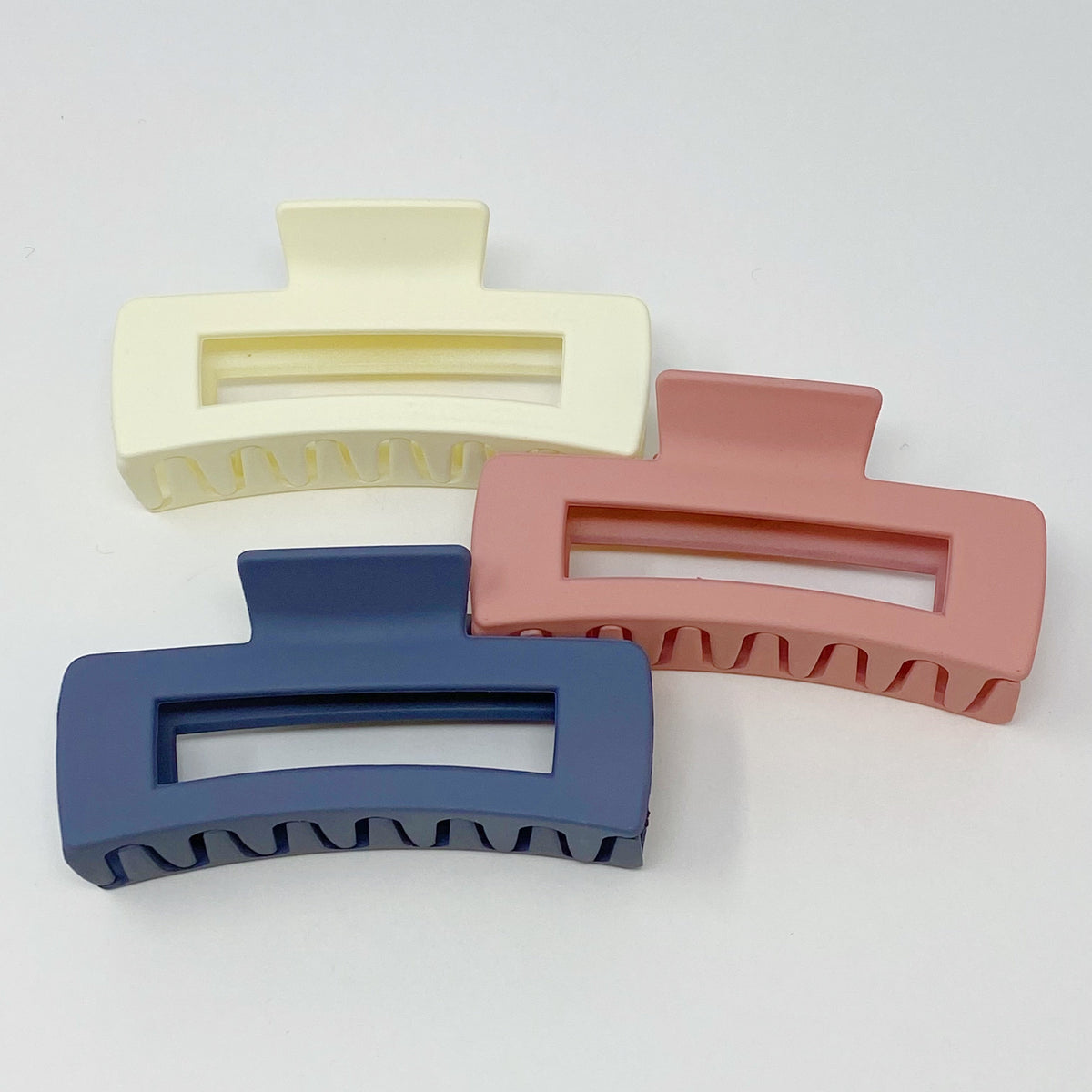Matte Hair Claw Clip Set – Chic Acrylic Claw Clips, Gift for Women