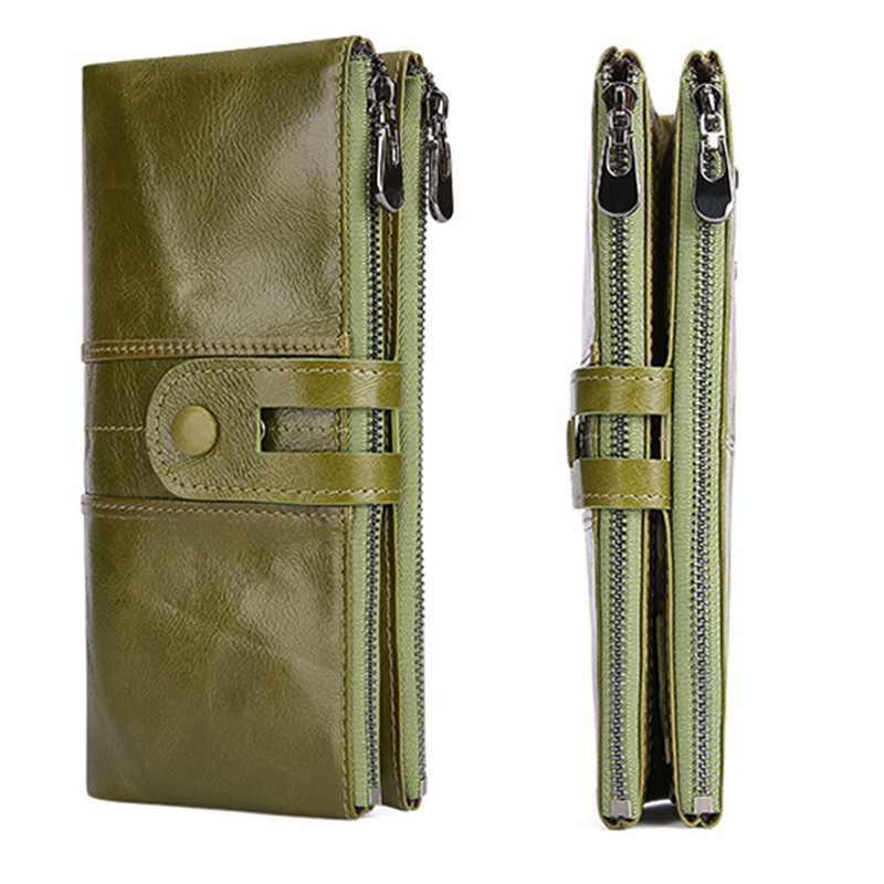 Vintage Leather Long Wallet for Men – A Timeless Gift for Him