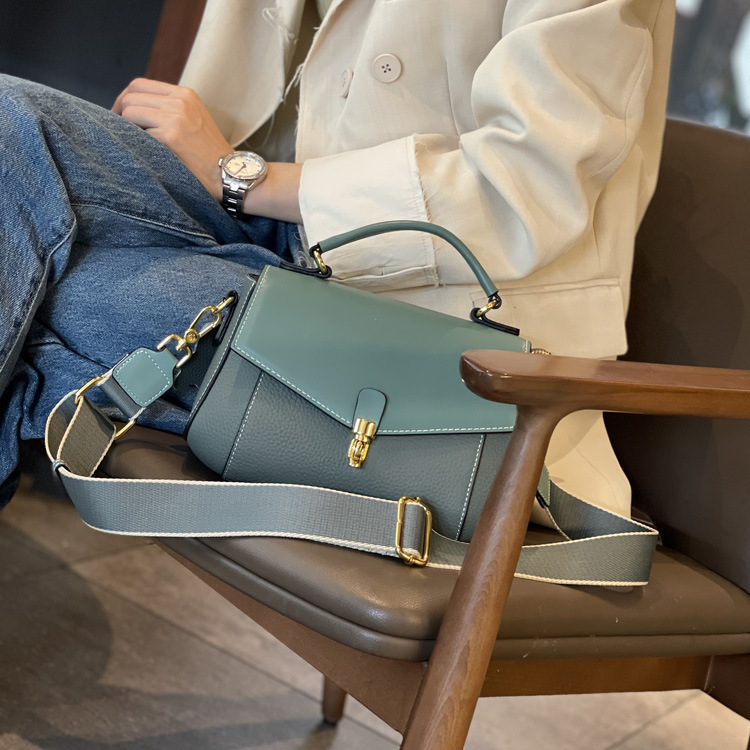 Chic Leather Crossbody Bag for Women – Small Everyday Purse, Gift for Her
