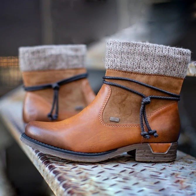 New Fall Low-Heel Square Toe Shoes