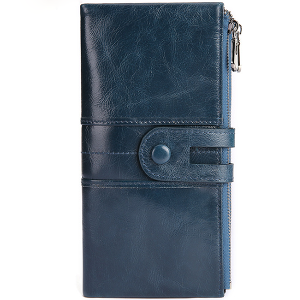 Vintage Leather Long Wallet for Men – A Timeless Gift for Him
