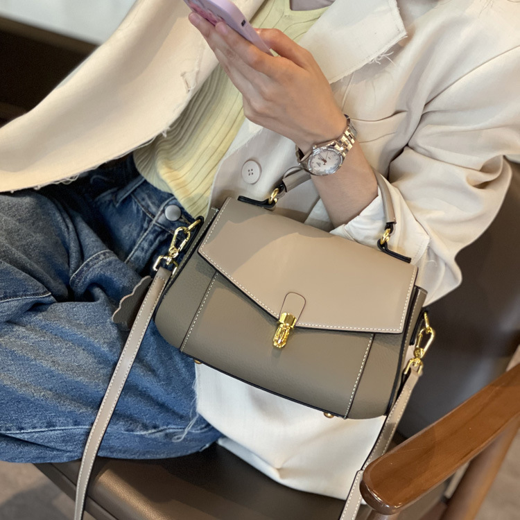 Chic Leather Crossbody Bag for Women – Small Everyday Purse, Gift for Her