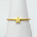 Tiny Figure Stackable Ring for Women – 18k Gold-Plated Charm Ring, Gift for Her