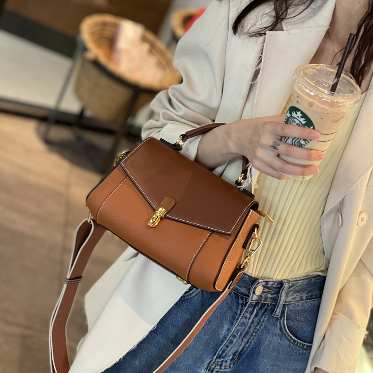 Chic Leather Crossbody Bag for Women – Small Everyday Purse, Gift for Her