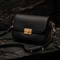 Tan full-grain leather holdall